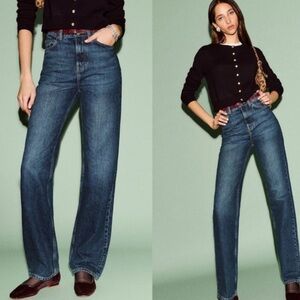 Reformation Blue High-Waisted Jeans